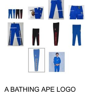 Bape track suit